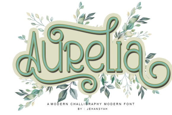 Aurelia Font: A Display Typeface for Creative Makers