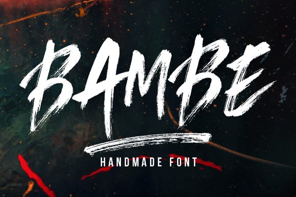 Bambe Display Font for Modern Web Design Projects