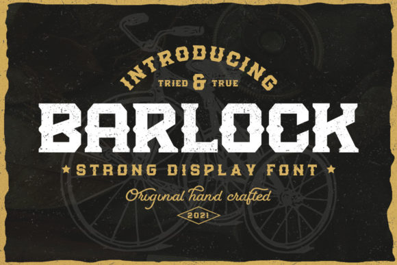Barlock Font Review for Creative Makers