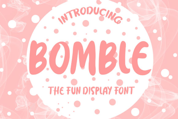 Bomble: A Playful Display Font for Creative Projects