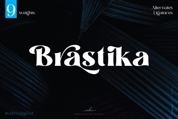 Brastika Display Font: A Stylish Typeface for Creative Projects