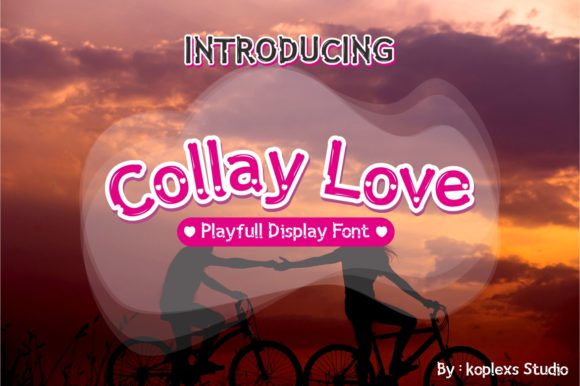 Collay Love: A Playful Font for Editorial Creativity