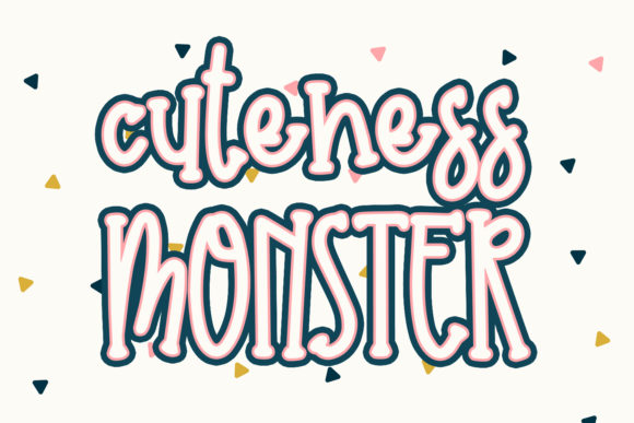 Cuteness Monster Display Font Review for Real Campaign Use