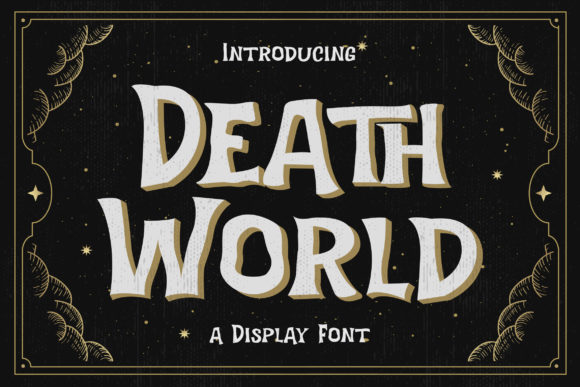 Death World Font for Bold Web Typography