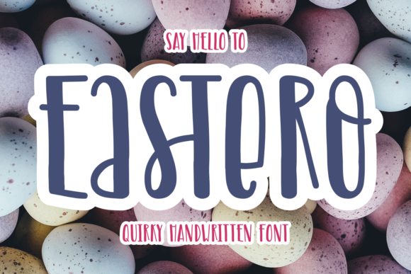 Eastero: A Modern Display Font for Stylish Designs