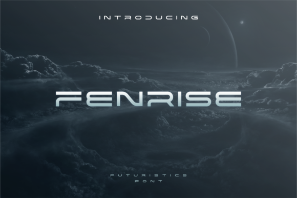 Fenrise Display Font for Web Design Projects