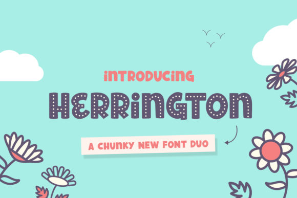 Herrington Display Font for Kids-Friendly Web Design