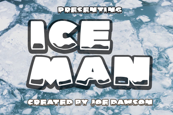 Ice Man Font: A Playful Display Typeface for Memorable Branding
