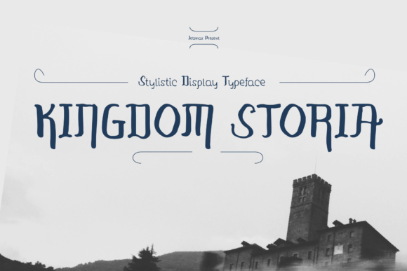 Kingdom Storia Font for Editorial Design and Creative Projects