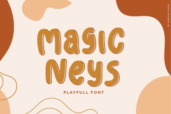 Magic Neys Font: A Playful Typeface for Creative Crafts