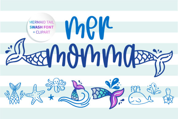 Mer Momma: A Handwritten Font for Editorial Designers