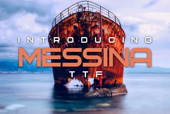 Messina Display Font for Modern Editorial Design