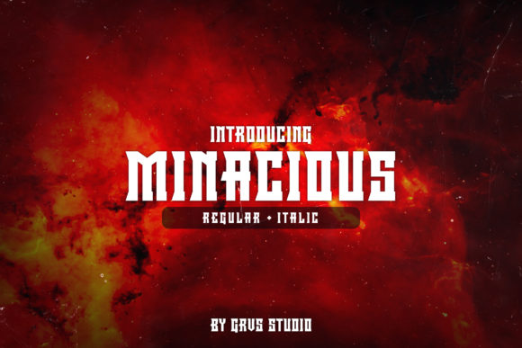 Minacious Font Review: A Bold Display Typeface for Editorial Design