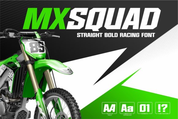 Mxsquad Font: A Bold Display Typeface for Editorial Design