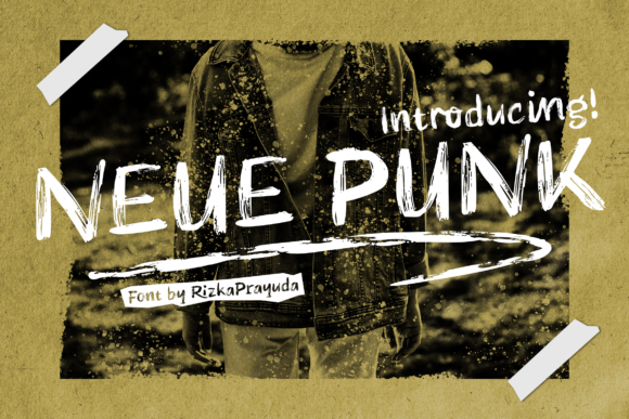 Neue Punk Font: A Bold Display Typeface for Urban Branding