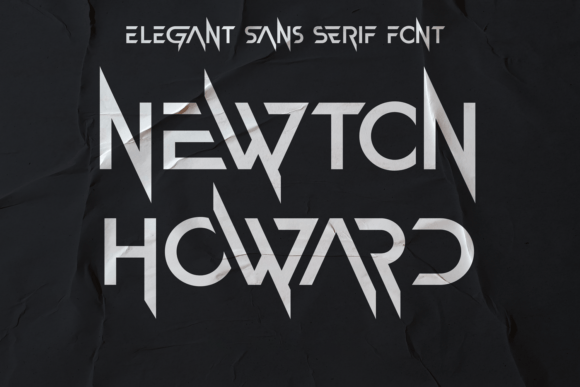 Newton Howard Font: A Bold Display Typeface for Strong Visual Campaigns