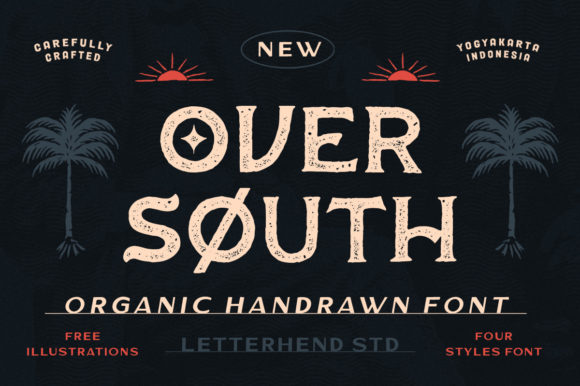 Over South: A Display Font for Elevating Your Web Design