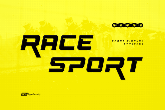Race Sport Font: A Modern Display Typeface for Editorial Impact