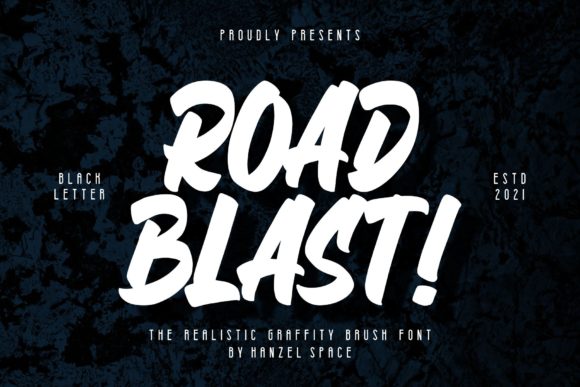 Road Blast Font for a Nostalgic Brand Boost