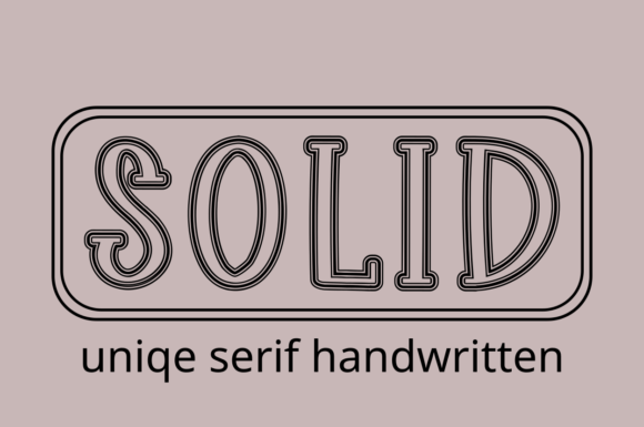Solid Display Font for Modern Web Design Projects