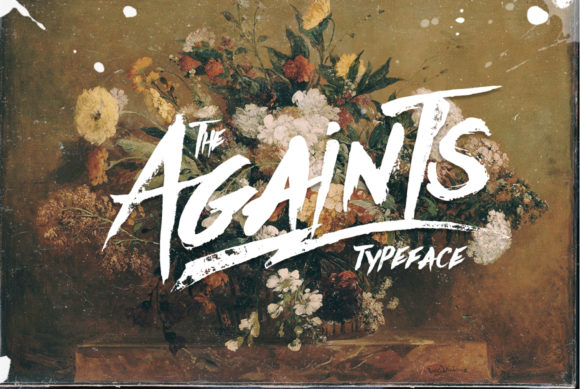 The Againts Font for Spooky and Creepy Campaign Designs