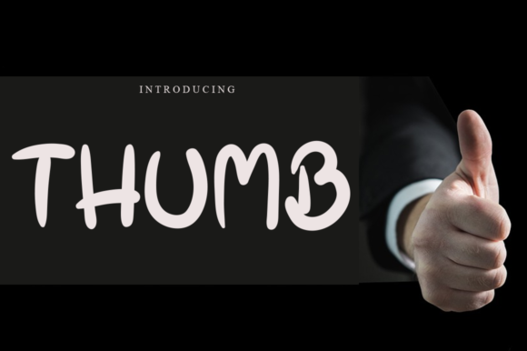 Thumb Font for Modern Branding and Creative Designs