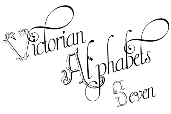 Victorian Alphabets Seven Font for Marketers