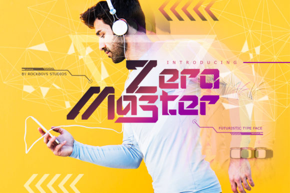 Zero Master Font for Modern Web Design and Branding